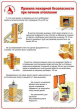 Правила пожарной безопасности при печном отоплении.