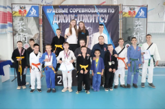 В Тбилисском районе прошли краевые соревнования по джиу-джитсу.